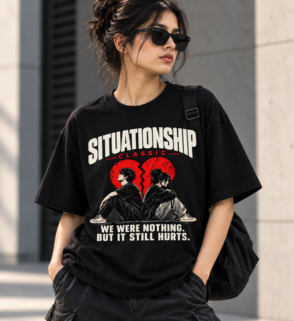 Situationship Classic — Graphic Oversized T-Shirt