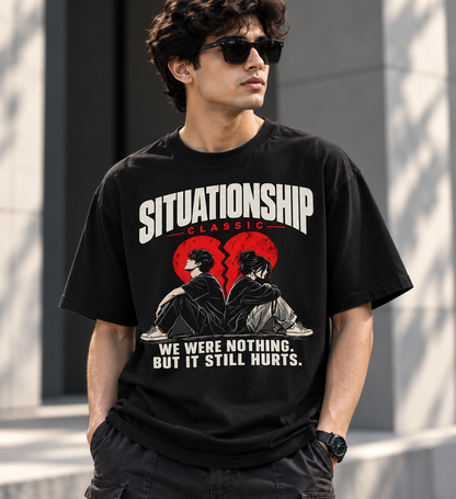 Situationship Classic — Graphic Oversized T-Shirt